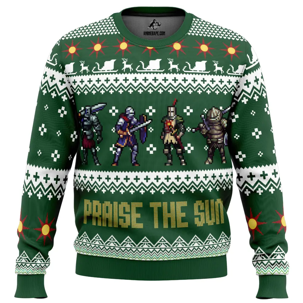 Souls squad dark souls ugly christmas sweater
